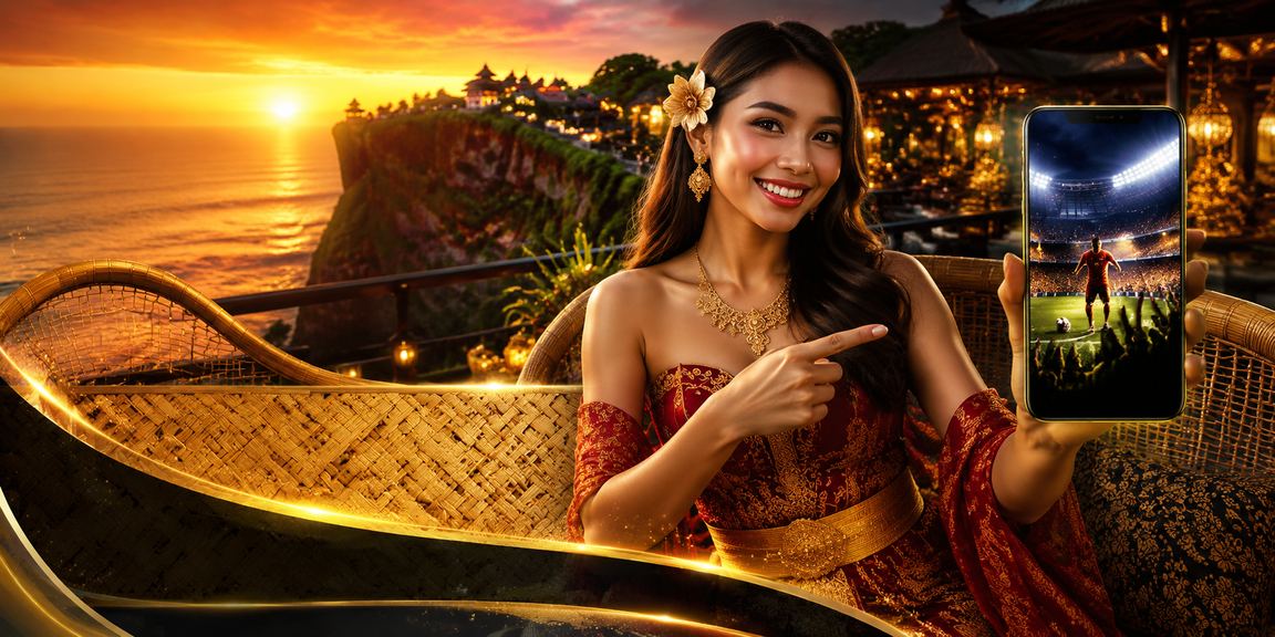 Suasana festival dengan tampilan platform mobile casino yang penuh warna dan modern